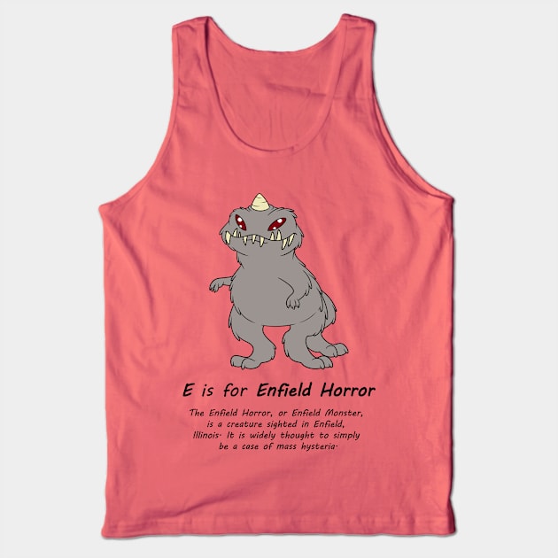 Enfield Monster Tank Top by possumtees